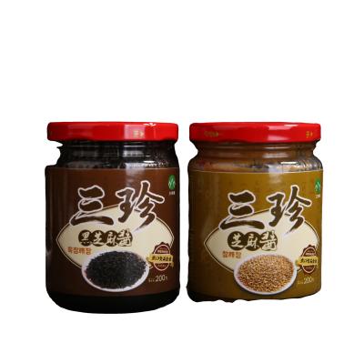 China Dipping Chinese Pure Sesame Paste OEM Factory Price For Hot Pot Noodles Bread Sauce Sesame Paste for sale