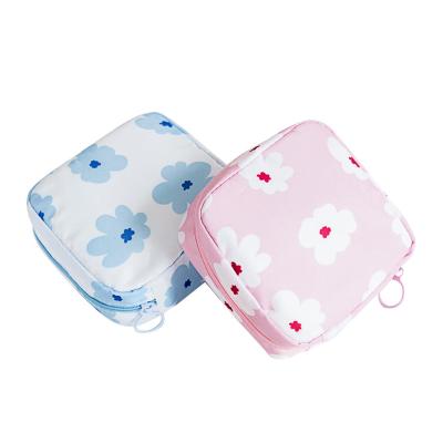 China Girls Towel Coin Sorting Cases Mini Purse Zipper Zero Wallet Creative Viable Sanitary Napkin Storage Bag for sale