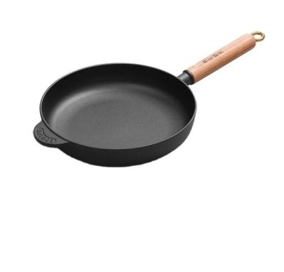 China Best viable whole cast iron pre-seasoned kitchen cooking ware non stick skillet pans for sale