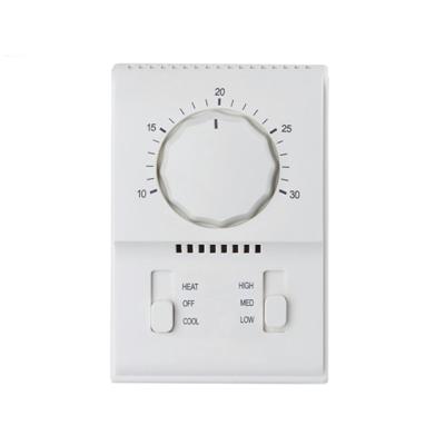 China Factory direct sales minimalist multifunctional mechanical zone air conditioner thermostat hot and cold thermostat for sale