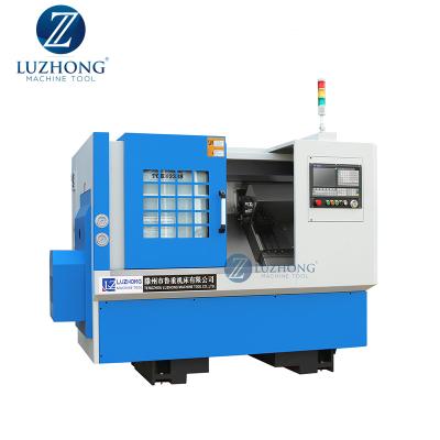 China Multi Purpose Metal Working High Rigidity Bed Cnc Lathe Machine TCK6340 Slant Center Rotation With Linear Guideway for sale