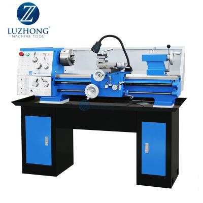 China Household bench metal lathe machine metal developing machine desktop price of machinery repair shops CJM280 CJM250 CJM320 small for sale