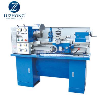 China Repair Shops CQ6230 Horizontal Precision Metal Lathe Mini Metal Lathe Manual Bench Lathe Machine With CE for sale