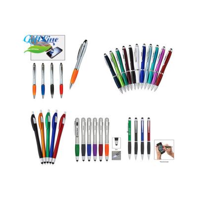 China Best Selling Promotional Ball Twist Action Stylus Pen / Stylus Touch Pen / Advertising Stylus Touch Screen Pen for sale