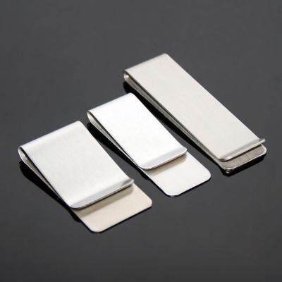 China Stainless Cheap Money Clip ect Matel Cash/Book Clip/Account Clip/Card Clip Easy Carry Money Clips With Customized Logo for sale