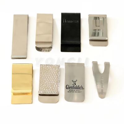 China Multi type money clip ect/book clip/account clip custom metal clip stainless steel metal book clip with logo for sale