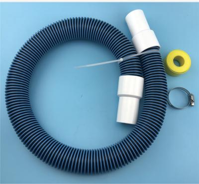 China EVA 1.5inch - 1M EVA Cuttable Vacuum Hose for Swimming Pool with Seal Band and Flange for sale