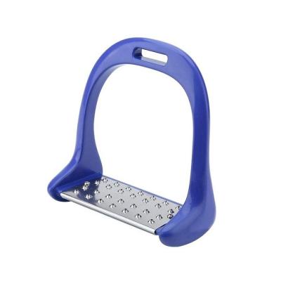 China FREE SAMPLE Comfortable Stirrups For English Riding Flex Aluminum Casting Horse Stirrup Safety Saddle Lightweight Horse Saddle for sale