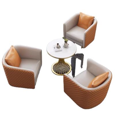 China Sofa And Chairs For Tea Restaurant And Convertible Modern Sales Building Reception Sofa And Chairs for sale