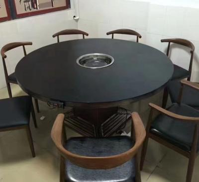 China Chinese wood table with granite pot hot table Chinese wood table with granite pot hot table for sale