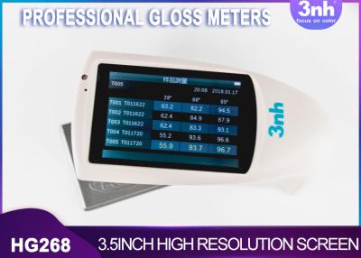 China Professional Gloss Meters Sheen Gloss Inspection Gauges Variable Angle Glarimeter Tester HG268 for sale