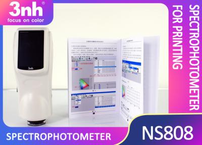 China NS808 Portable Color Spectrophotometer Ultra Large Integrating Sphere 45°/0  Φ8mm Aperture for sale