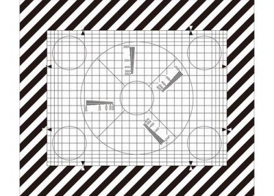 China SineImage NJ-10-100A Reflective/Transparent Grid Test Chart for operational adjustment and control of TV cameras for sale