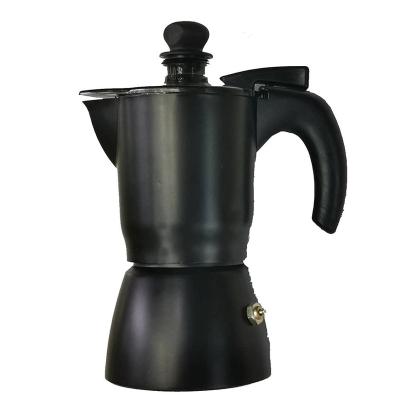 China OEM Espresso Coffee Maker Mini Custom Logo Portable Espresso Coffee Maker Eco-friendly Mocha Pot for sale