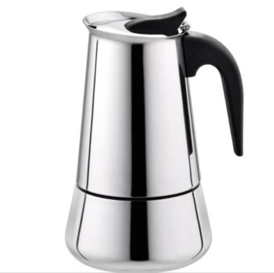 China Hotel Hot Sale Professional Stainless Steel 450Ml Espresso Coffee Maker for sale