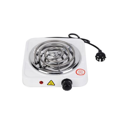 China Hot Hotel Stainless Steel Thermostat Travel Plate 1000W Mini Electric Stove for sale