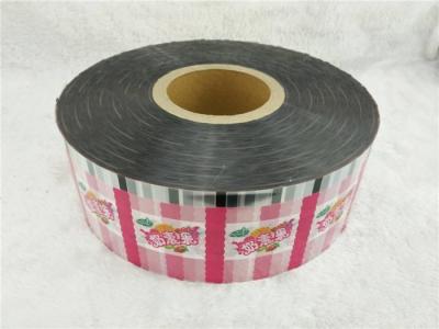 China Custom Printed Bopp Flexible Food Packaging Sachet Hot Sealing Nori Shrink Wrap Roll Film for sale