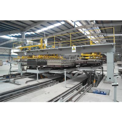 China Flowing-on process Calcium Silicate Wall Board Exterior Fiber Cement Board Production Machinery Line for sale