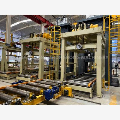 China Construction Fully Automatic Calcium Silicate Board Production Line Machinery Fiber Cement Board Interior Wall Panel Machine for sale