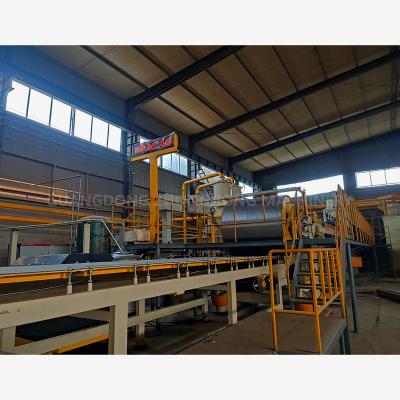 China Construction Lightweight Fiber Cement Board Machine Decorative Wall Panel Machine Calcium Silicate Board Production Machine for sale