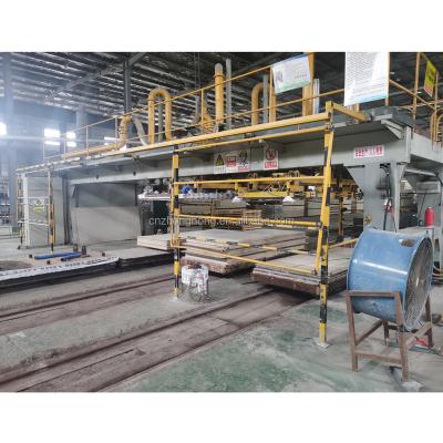 China Construction Flow On Calcium Silicate Board plant Cement board Machine Fireproof Fiber Cement Panel Machine for sale