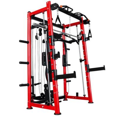 China Cavi Incrociati Palestra Multipower Commercial Multifunctional Fitness Use Multi Trainer Gym Equipment Used Smith Machine For Sale for sale