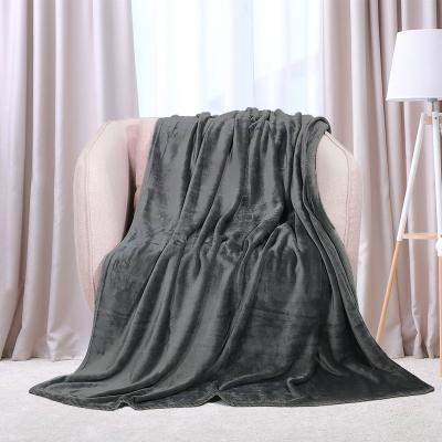 China Luxury Fuzzy Soft Blanket Anti-static Anti-Pull Bedding Fleece Blanket Bed Blanket for sale