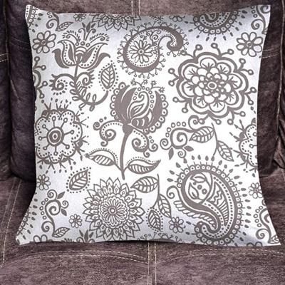 China Sustainable Home Decor Sofa Cushion Covers Plaid Printed Decorative Cushion Cover for sale