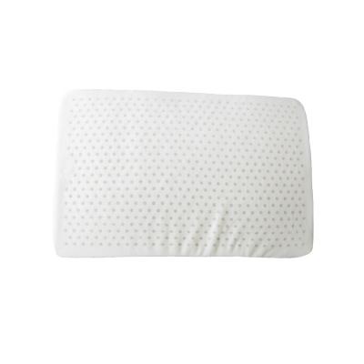 China Wholesale Custom Ergonomic Soft Latex Memory Cover Polyester Memory Square Pillow Massage Quick Delivery for sale