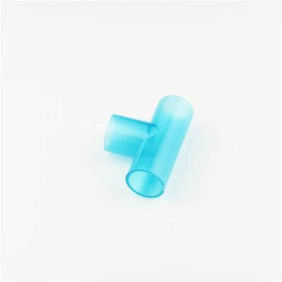 China Deluxe PVC And Other High Quality Transparent Tee Connectors Plug for sale