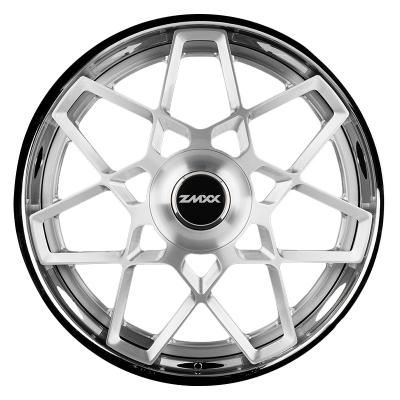 China ZMXX aluminum alloy applicable to Rolls Royce Guster silver shade customized wheel hub forged wheels moboblock for sale