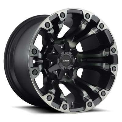 China ZMXX aluminum alloy forged wheels 18 20 22 inch car wheel rim6 aluminum off-road car alloy wheel rims 6x 139.7 holes for sale