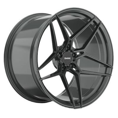 China Aluminum alloy ZMXX 24 inch 5*114.3 forged wheels china 24 -26 inch car custom alloy rims forged wheels for sale