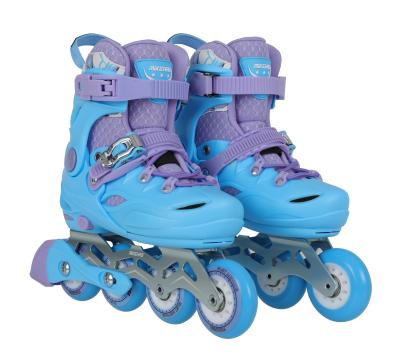 China 2021 Cheap Roller Skate Shoes New Arrival Fashionable\Comfortable\Durable Rate Urban Adjustable Inline Roller Skate Quad Skates For Kids for sale