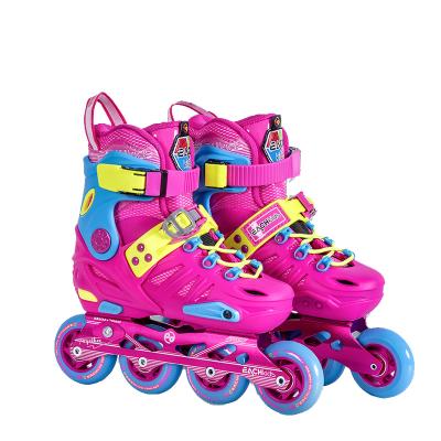 China High Quality Kids And Teenagers And Cheap Roller Skates Shoes Patins 4 Wheel For Kids for sale