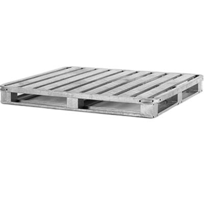 China Heavy Duty Industrial Metal Pallets Folding Stackable Metal Pallet Pallet for sale