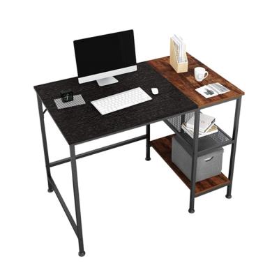 China Wholesale Adjustable Home Style Computer Desk Single Desk (Height) Student Learning Tables With Host Stand for sale