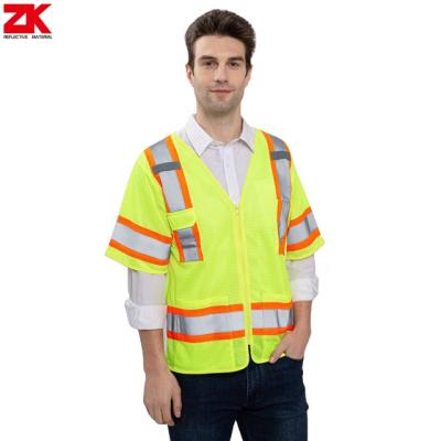 China Be obvious safety vest perfect accesory in poor light conditions or emergency safety reflective vest for sale