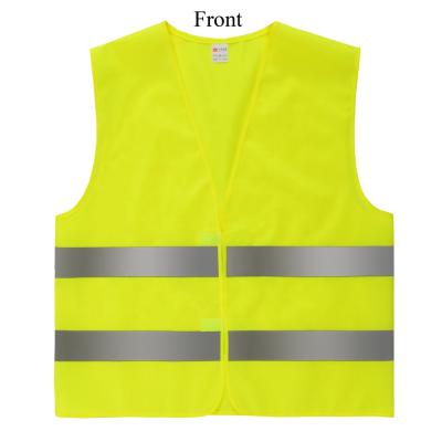 China Warp Knitting Fabric ANSI/ISEA 107 Reflective Vest For Cars Beekeeping Clothing for sale