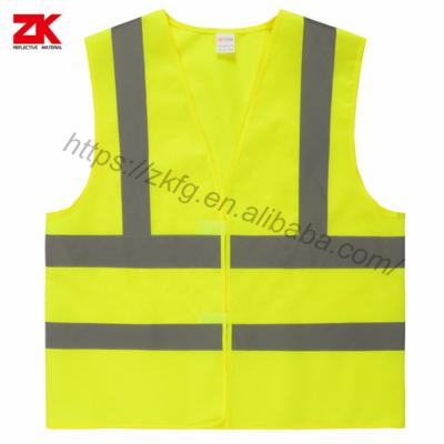 China High Vis Hi Vis Fashion 120gsm High Vis Vest Safety Vest Wholesale for sale