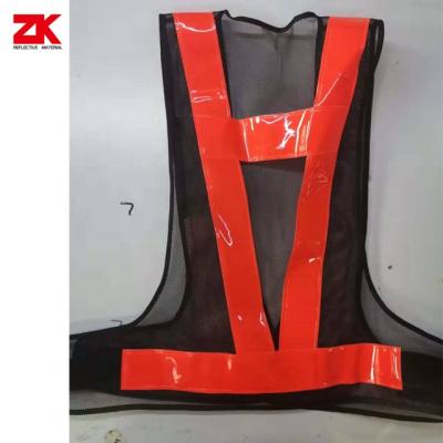 China With Chest Pocket Low Price Visibility Jacket Safety Reflector Vest Top With Chest Pocket for sale