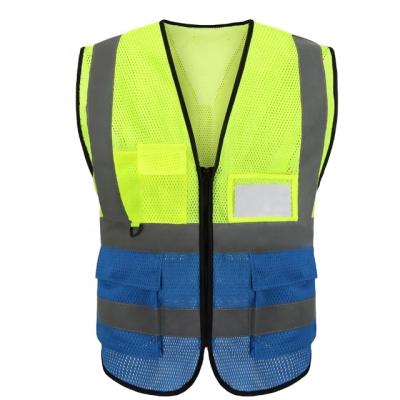 China Best Pavement Design Plus Size Jackets Mesh Safety Reflective Jacket for sale