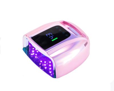 China Sun Max Phototherapy Portable Manicure Machine Nail Art Beauty High Quality 96W Professional Smart Nail Dryer UV Led Lamp for sale