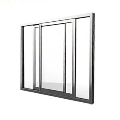 China Magnetic Screen Aluminium Windows sliding Windows It has good sound insulation performance insect control for sale