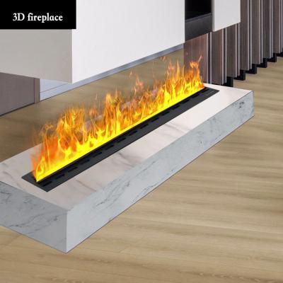 China EUROPEAN Style Modern 60inch Bio 3d Electric Motor Fuel Built-in Single Face Gas Fireplace for sale