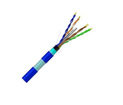 China Computer Networks 1000ft 305m Network Cat5 2x4p 23awg 24awg UTP Unshielded Solid Blue PVC Ethernet Bulk Lan Cable for sale