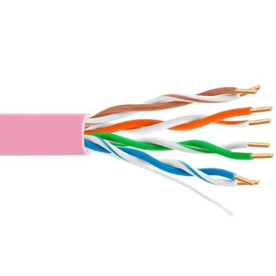 China High Quality Internet System UTP Cat 6 Cat 6 Network Cable Cat 5e Ethernet LAN Cable For Internet for sale