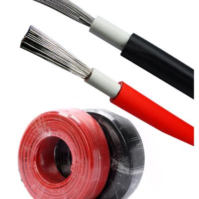 China No Single Core PV System Photovoltaic System Wire Connection Extension DC 10mm2 xlpo 2.5mm 4mm 6mm Solar Cable for sale