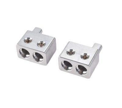 China Connecting Single Wire Cable Copper Wire Aluminum Hook Reducer Double Gauges 0 To 0 Gauge Wire Reducers For Power Amp Ground for sale