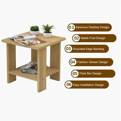 China (Size) Wholesale Customized Good Quality Adjustable Blow Furniture Night Down Stands Wood Bedside Table for sale